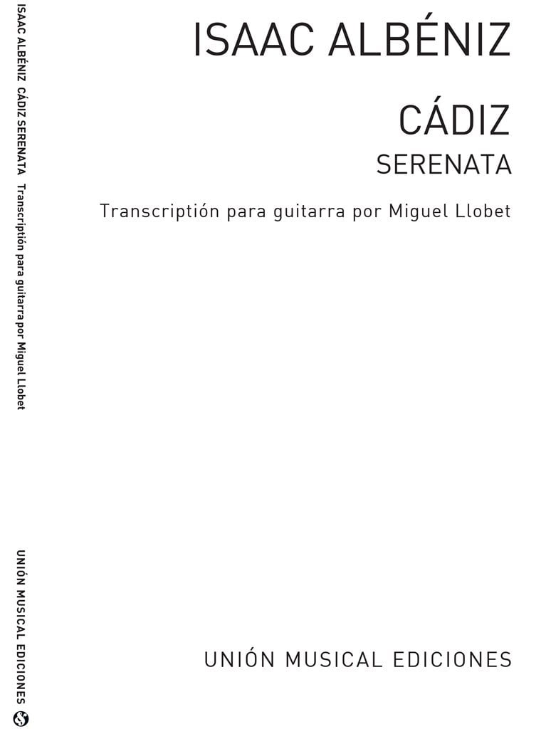 Cadiz Serenata (llobet) Guitar